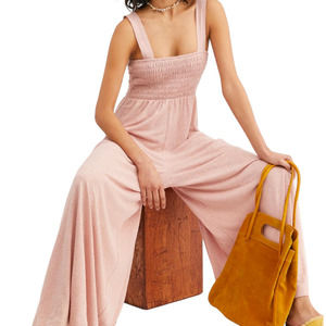 Free People Pink Jumpsuit